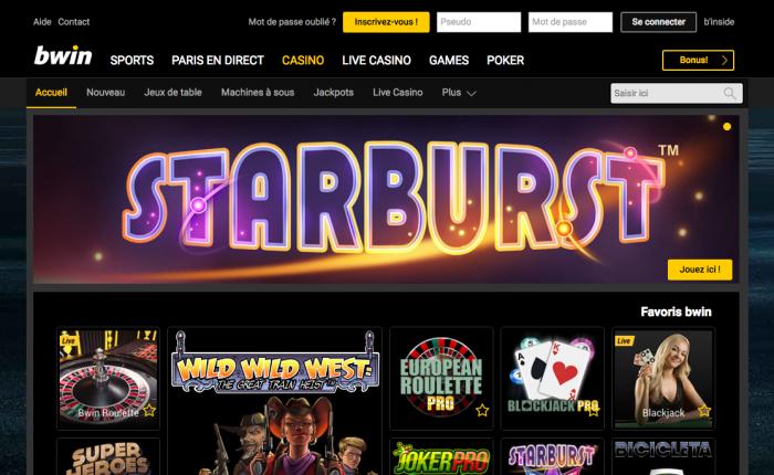 bwin casino accueil